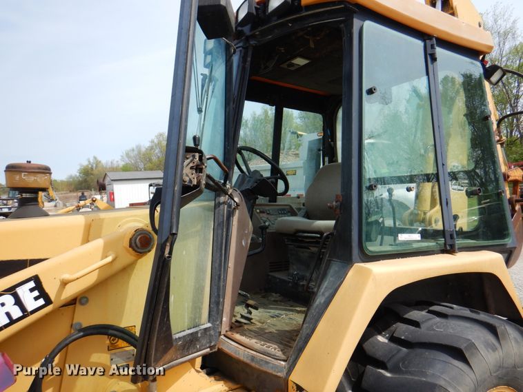 image for item II9972 1995 John Deere 310D  tractor loader backhoe