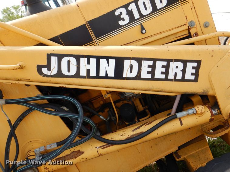 image for item II9972 1995 John Deere 310D  tractor loader backhoe