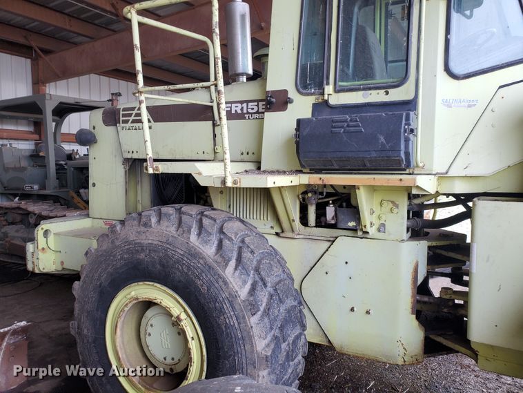 image for item IL9054 1989 Fiat-Allis FR15B  wheel loader