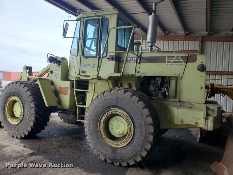 image for item IL9054 1989 Fiat-Allis FR15B  wheel loader