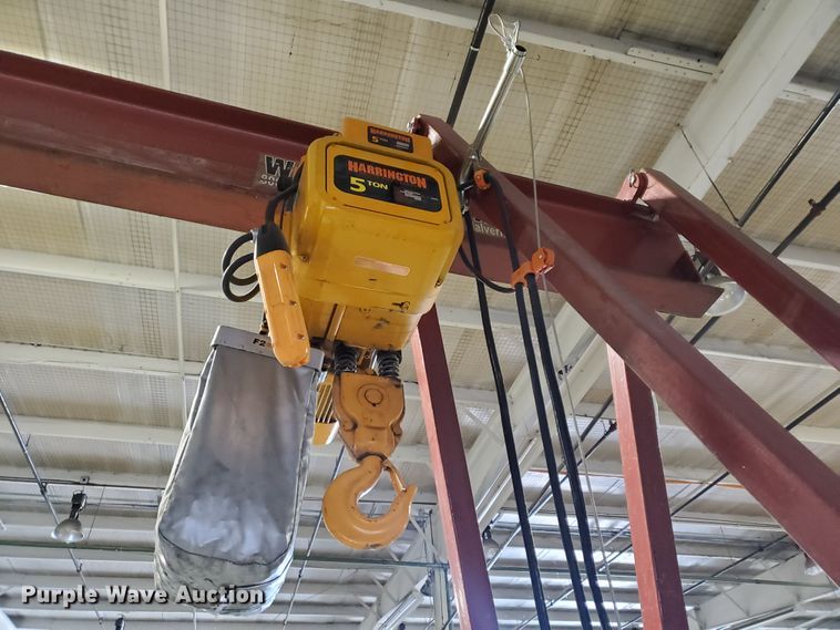 image for item IL9071 2012 Wallace Cranes 5T19-20AC A-frame hoist
