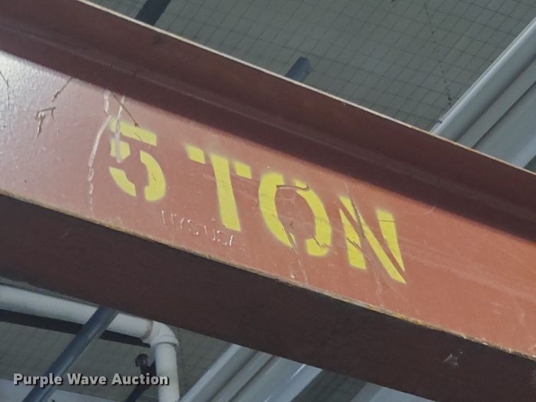 image for item IL9071 2012 Wallace Cranes 5T19-20AC A-frame hoist