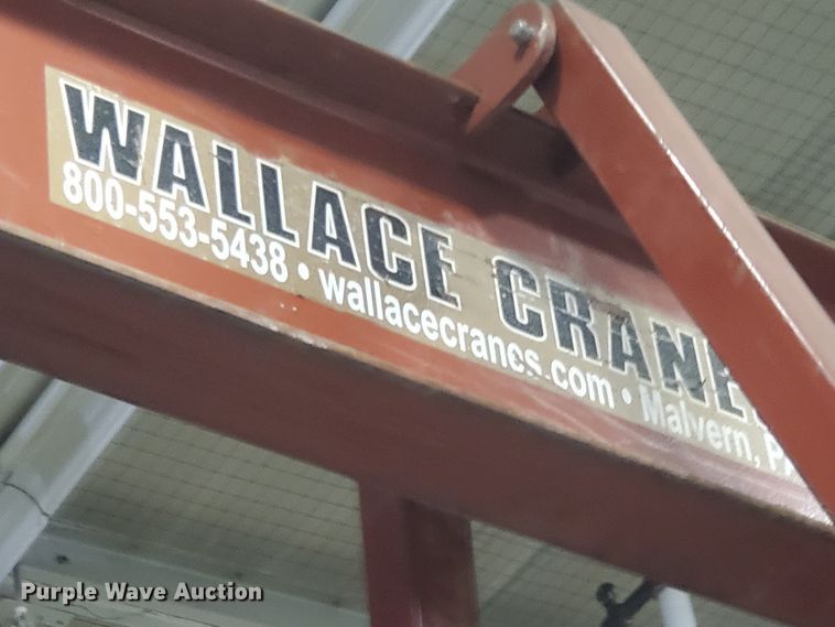 image for item IL9071 2012 Wallace Cranes 5T19-20AC A-frame hoist