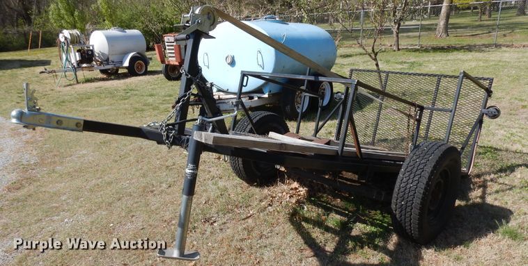 image for item IP9234 Shop built utility trailer