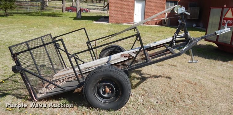 image for item IP9234 Shop built utility trailer