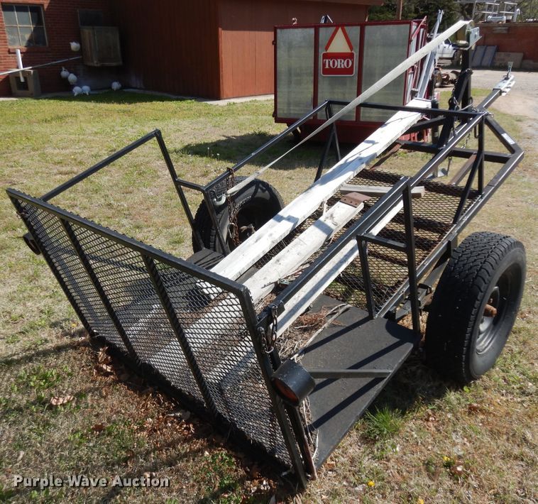 image for item IP9234 Shop built utility trailer