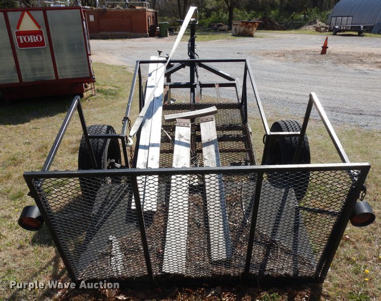 image for item IP9234 Shop built utility trailer