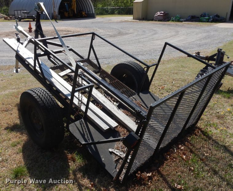 image for item IP9234 Shop built utility trailer