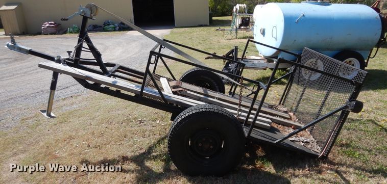 image for item IP9234 Shop built utility trailer