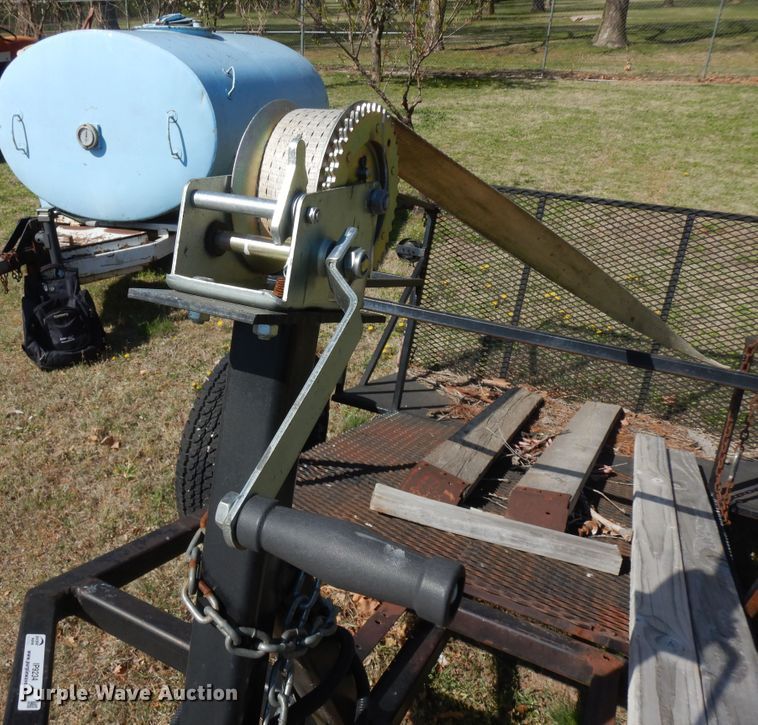 image for item IP9234 Shop built utility trailer