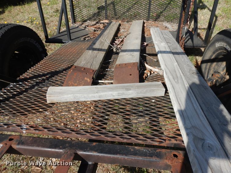 image for item IP9234 Shop built utility trailer