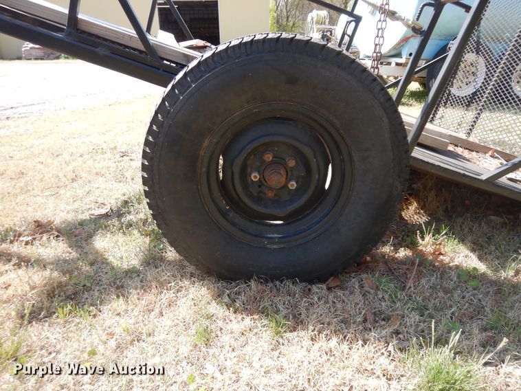 image for item IP9234 Shop built utility trailer