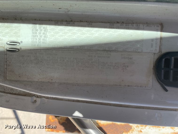 image for item IR9757 2007 Sterling Acterra  refuse truck