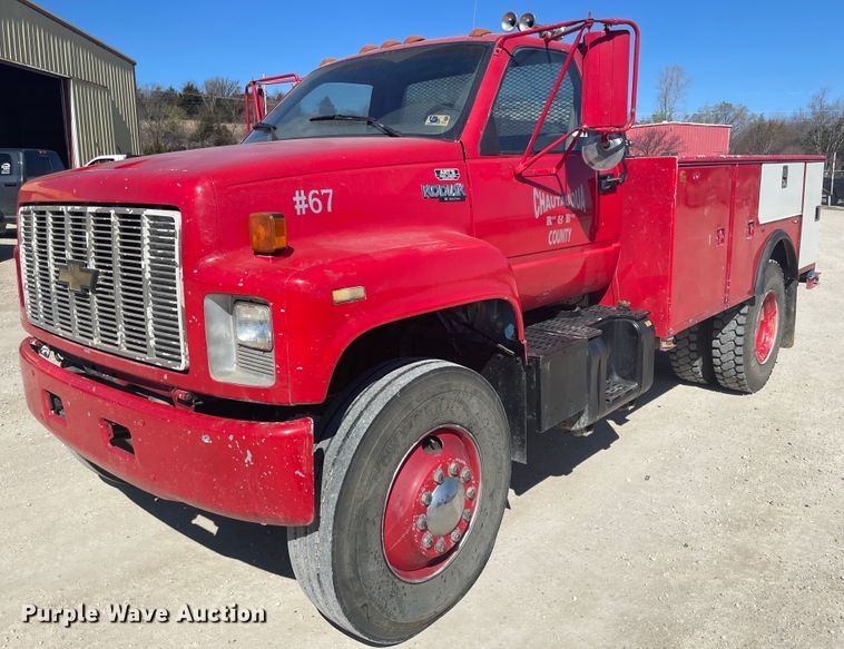 image for item IR9759 1991 Chevrolet Kodiak C6500  utility / service truck