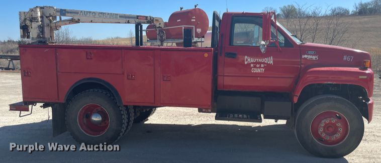 image for item IR9759 1991 Chevrolet Kodiak C6500  utility / service truck