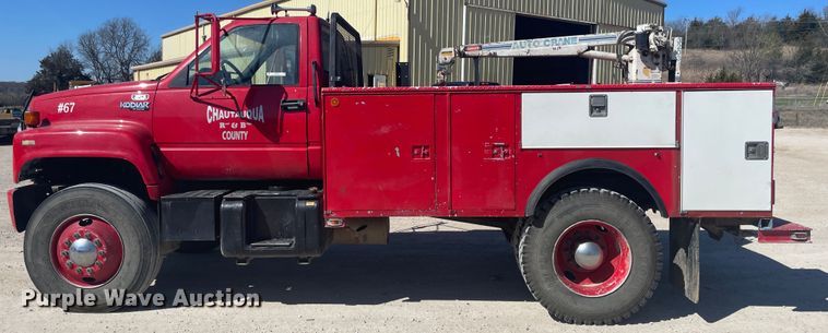 image for item IR9759 1991 Chevrolet Kodiak C6500  utility / service truck