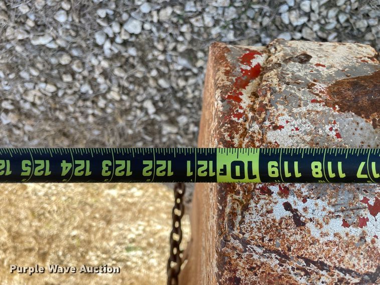 image for item IR9767 1974 Load King  bottom dump trailer