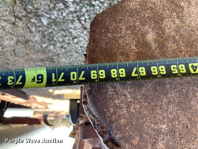 image for item IR9767 1974 Load King  bottom dump trailer