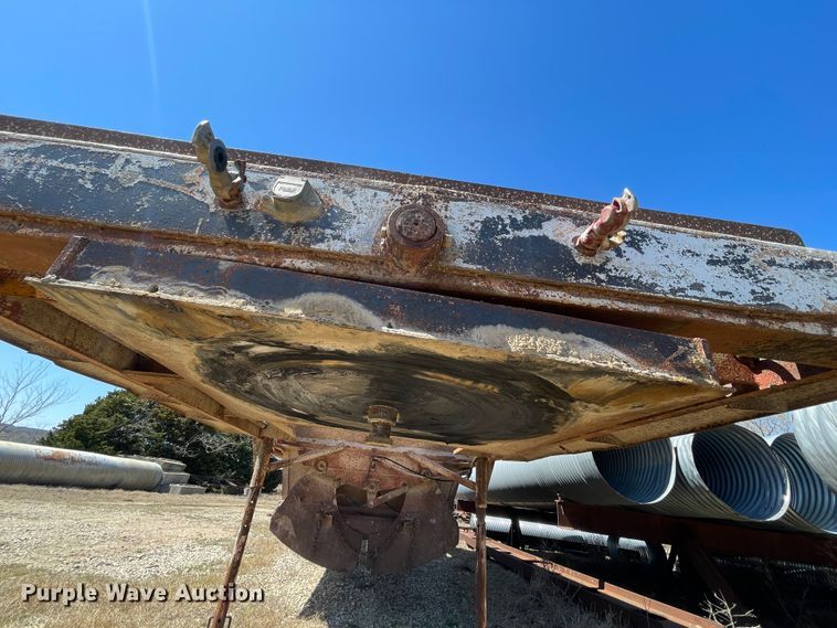 image for item IR9767 1974 Load King  bottom dump trailer