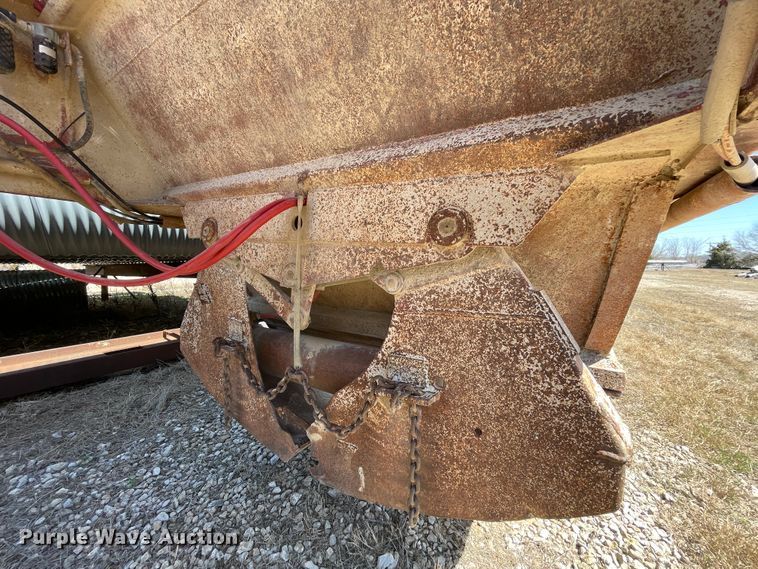 image for item IR9767 1974 Load King  bottom dump trailer