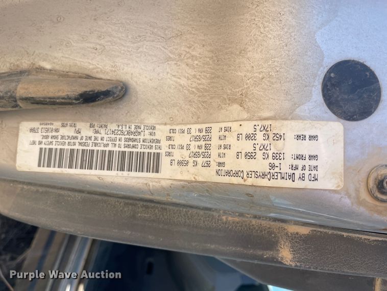 image for item IR9768 2006 Jeep Grand Cherokee  SUV