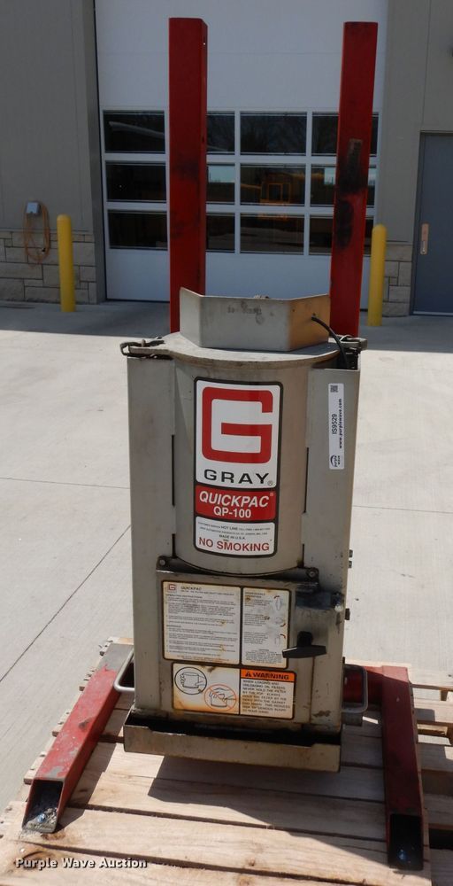 Gray QuickPac QP-100 filter crusher in Tecumseh, KS | Item IS9529 sold ...