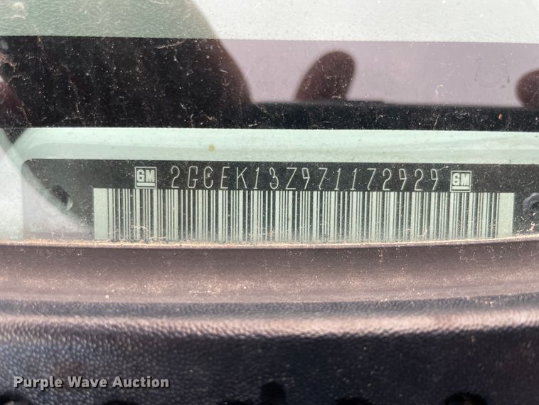 image for item IU9305 2007 Chevrolet Silverado 1500  Crew Cab pickup truck