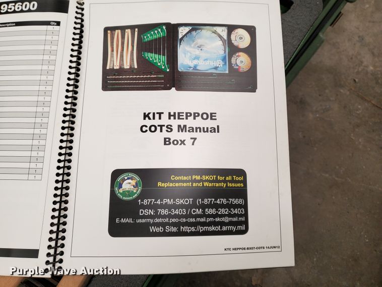 image for item IX9078 2013 Kippertool HEPPOE emergency kit