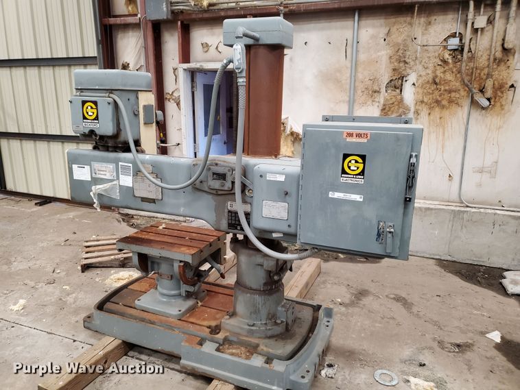 image for item IX9115 1974 Giddings & Lewis Bickford Chipmaster radial drill