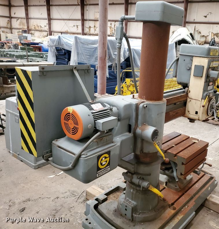 image for item IX9115 1974 Giddings & Lewis Bickford Chipmaster radial drill