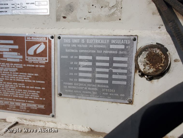 image for item IX9151 1978 Ford F600  bucket truck