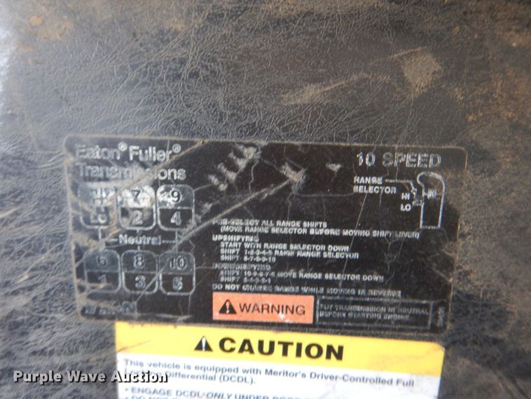 image for item IY9441 2005 International 7500  dump truck