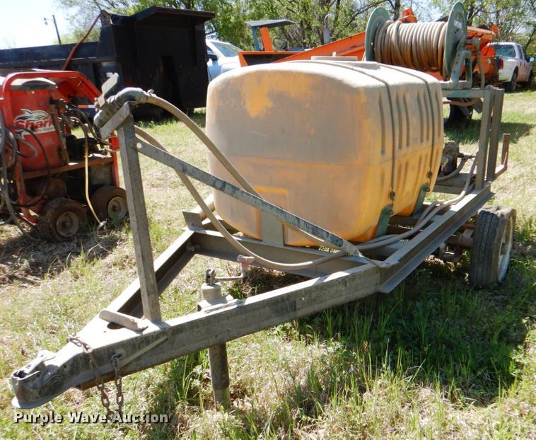 image for item IY9443 Shop built tank trailer