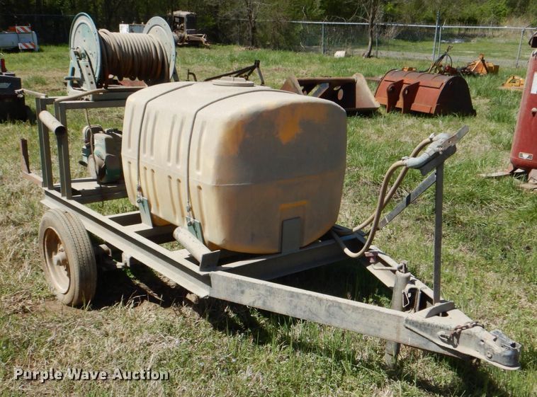 image for item IY9443 Shop built tank trailer