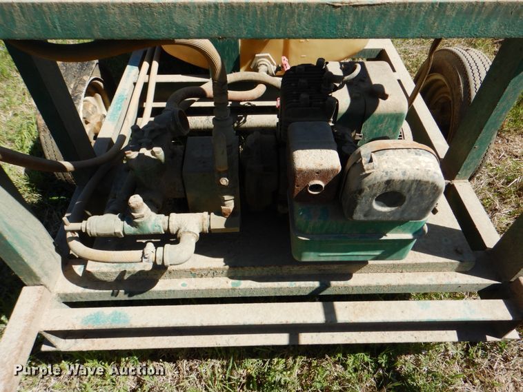 image for item IY9443 Shop built tank trailer