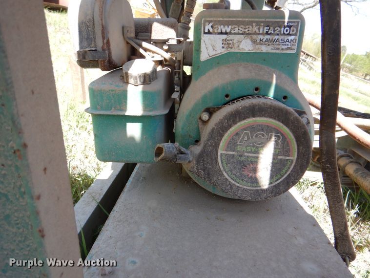 image for item IY9443 Shop built tank trailer