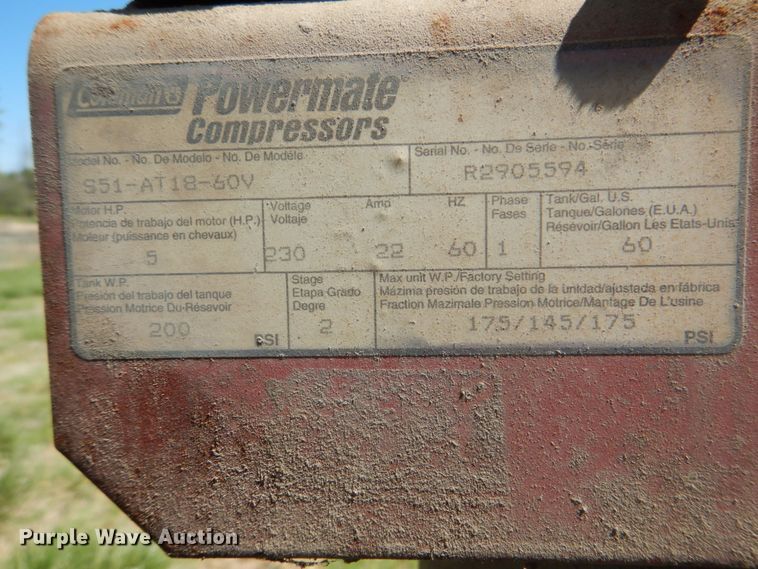 image for item IY9444 (3) air compressors