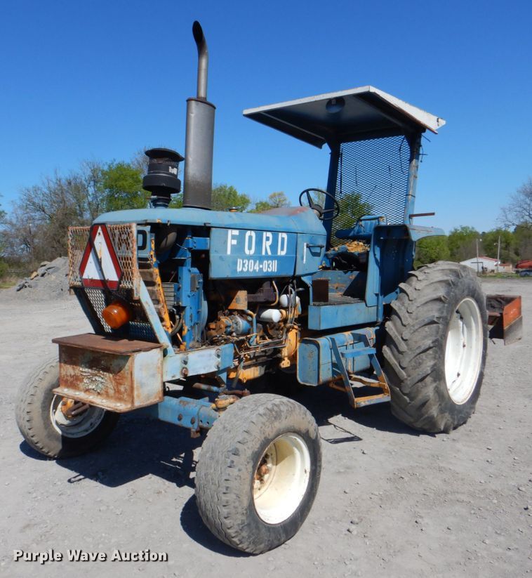 image for item IY9463 1983 Ford 7710  MFWD tractor