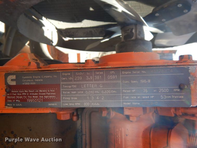 image for item IY9464 1995 Broce RC300  broom