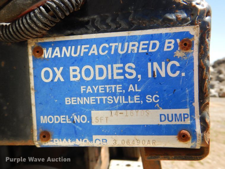 image for item IY9469 2007 Sterling L-Line  dump truck