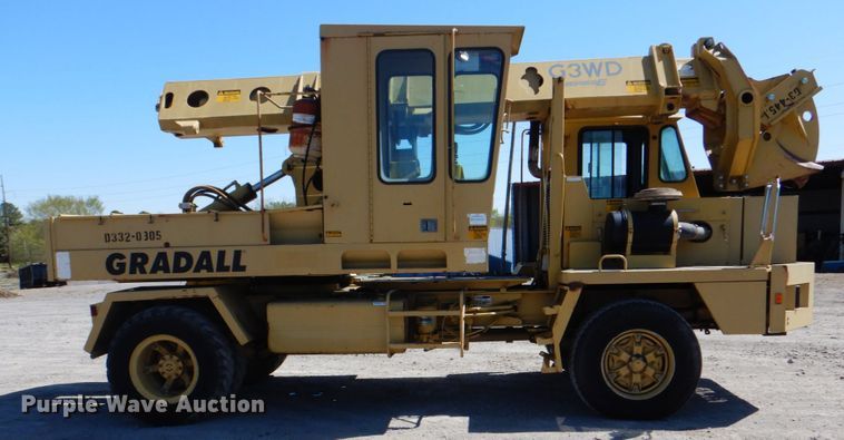 image for item IY9474 Gradall G3WD  wheeled excavator
