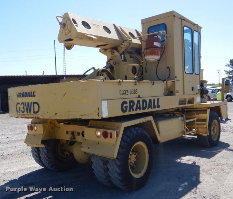 image for item IY9474 Gradall G3WD  wheeled excavator
