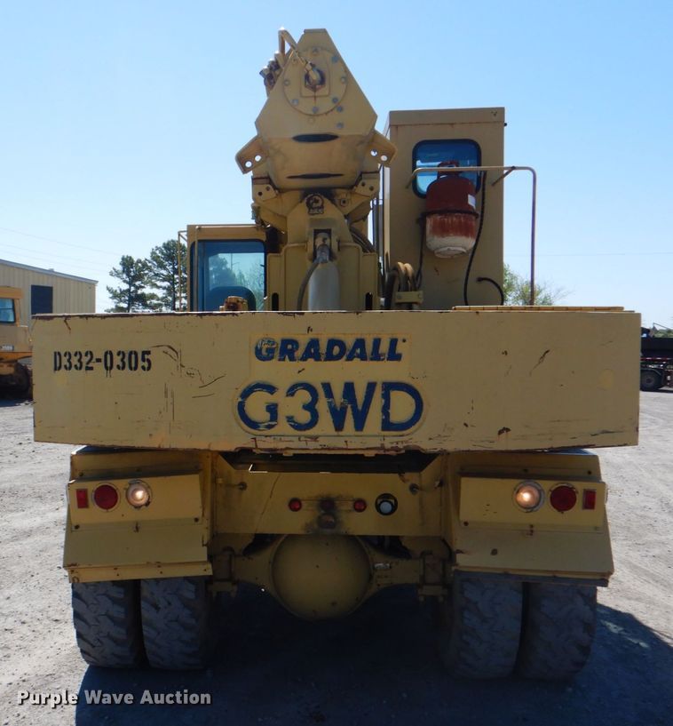 image for item IY9474 Gradall G3WD  wheeled excavator