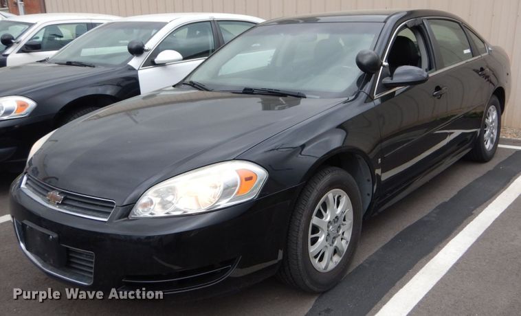 image for item IY9577 2009 Chevrolet Impala Police Cruiser