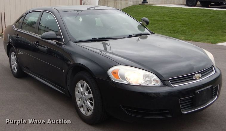 image for item IY9577 2009 Chevrolet Impala Police Cruiser