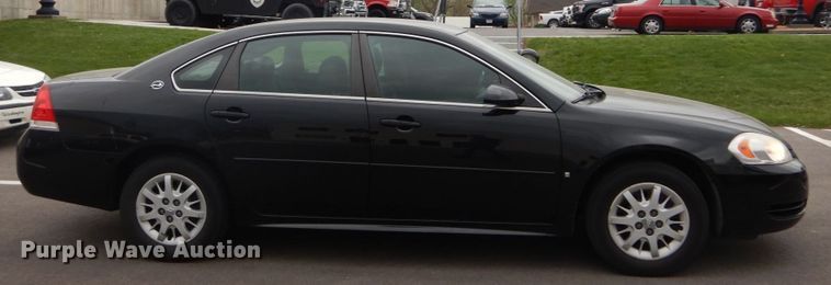 image for item IY9577 2009 Chevrolet Impala Police Cruiser