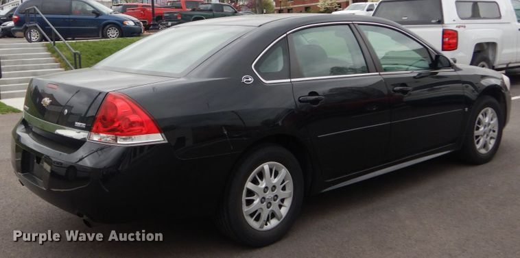 image for item IY9577 2009 Chevrolet Impala Police Cruiser