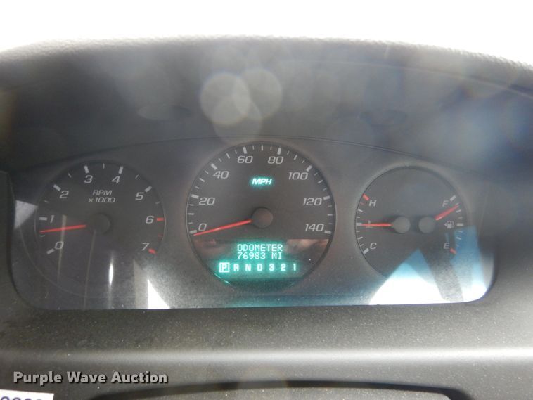 image for item IY9577 2009 Chevrolet Impala Police Cruiser