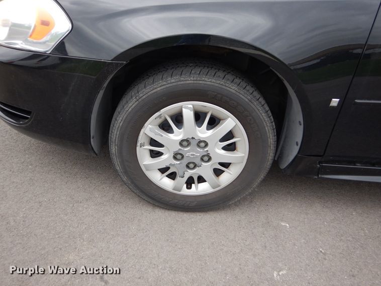 image for item IY9577 2009 Chevrolet Impala Police Cruiser