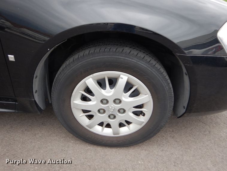 image for item IY9577 2009 Chevrolet Impala Police Cruiser